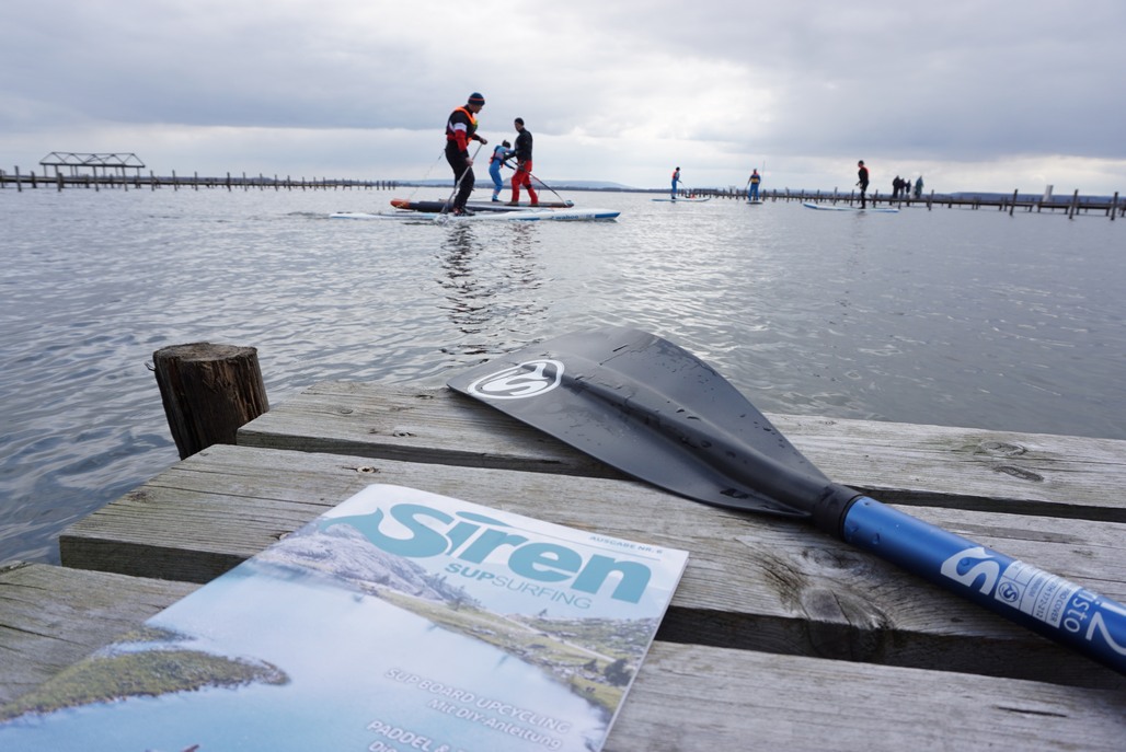 Stand up Paddler SUP in Oldenburg