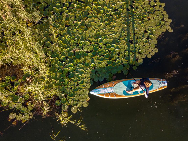 Stand up Paddler SUP in Oldenburg