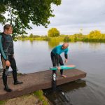 Pump Foiling Trendsport lernen im Kurs mit Stand Up Paddler