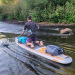 SUP Touring Touren mit Stand Up Paddler
