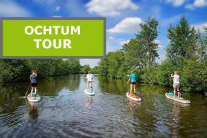 SUP Tour auf der Ochtum in Bremen mit Stand Up Paddler Oldenburg