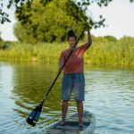 SUP Fitness mit Yoga Elementen - Training auf dem SUP Board bei Stand Up Paddler Oldenburg
