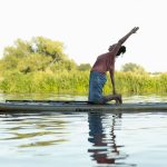 SUP Fitness mit Yoga Elementen - Training auf dem SUP Board bei Stand Up Paddler Oldenburg