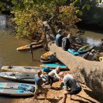 Sup auf der Hunte in Oldenburg stand-up-paddler.de