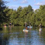 Sup Touring mit SIREN SUPsurfing Boards auf der Hunte in Norddeutschland stand-up-paddler.de