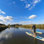 Sup Touring mit SIREN SUPsurfing Boards auf der Hunte in Norddeutschland stand-up-paddler.de