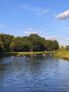 Sup Touren und Verleih auf der Hunte in Norddeutschland stand-up-paddler.de