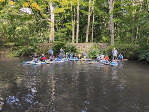 Sup Paddeltouren und Kurse in der Gruppe mit Tourguide in Oldenburg und Norddeutschland mit www.stand-up-paddler.de und SIREN SUPsurfing powered by GSUPA