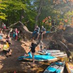 Sup Paddeltouren in der Gruppe mit Tourguide in Oldenburg und Norddeutschland mit www.stand-up-paddler.de
