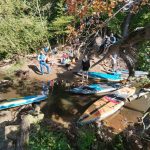 Sup Paddeltouren in der Gruppe mit Tourguide in Oldenburg und Norddeutschland mit www.stand-up-paddler.de